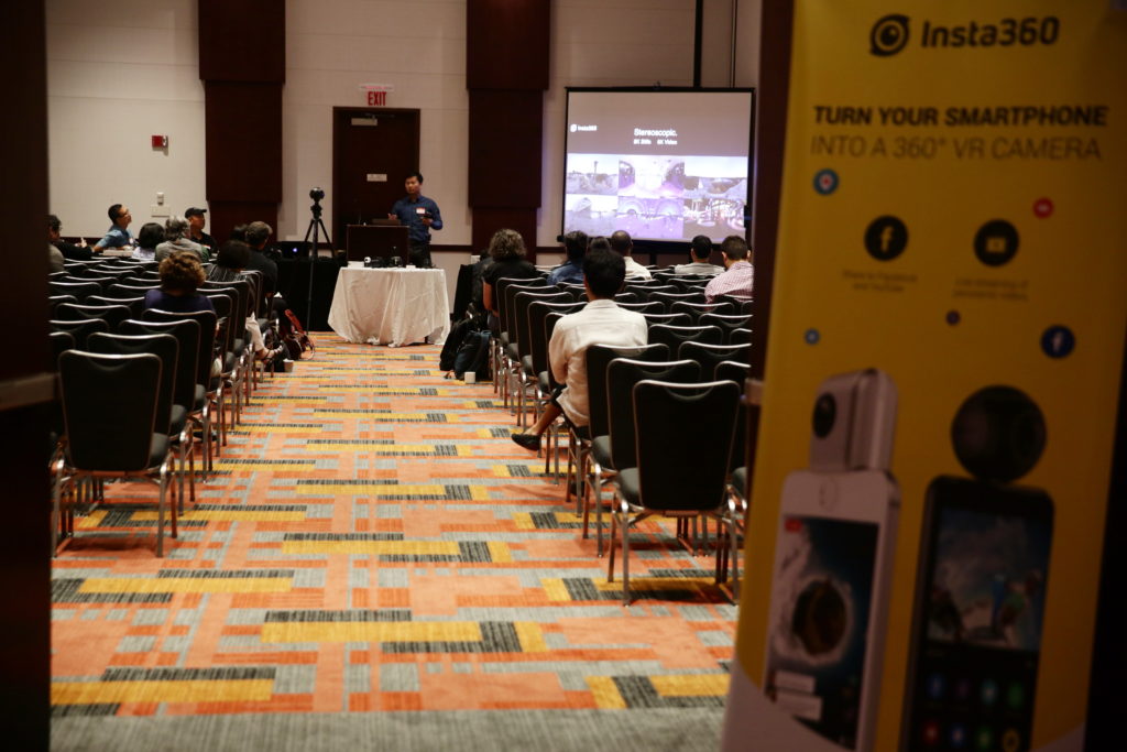 2017 AAJA Convention 360/VR Workshop - Sponsored by Insta360 at Loews Philadelphia Hotel. Photo by Alex Wong
