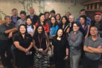 The 2017 AAJA Convention. Group dinner at Banana Leaf Malaysian Cuisine with Mike Yamashita, James Yee, Michael Quan, Echo Lu, Crystal Wong, Chang W. Lee, Jim Cheng, Darrell Miho, Susan Choi, Connie Yu and Richard Yeh at Banana Leaf Malaysian Cuisine.